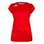 adidas Women's Short-Sleeve Performance Gym Top Red
