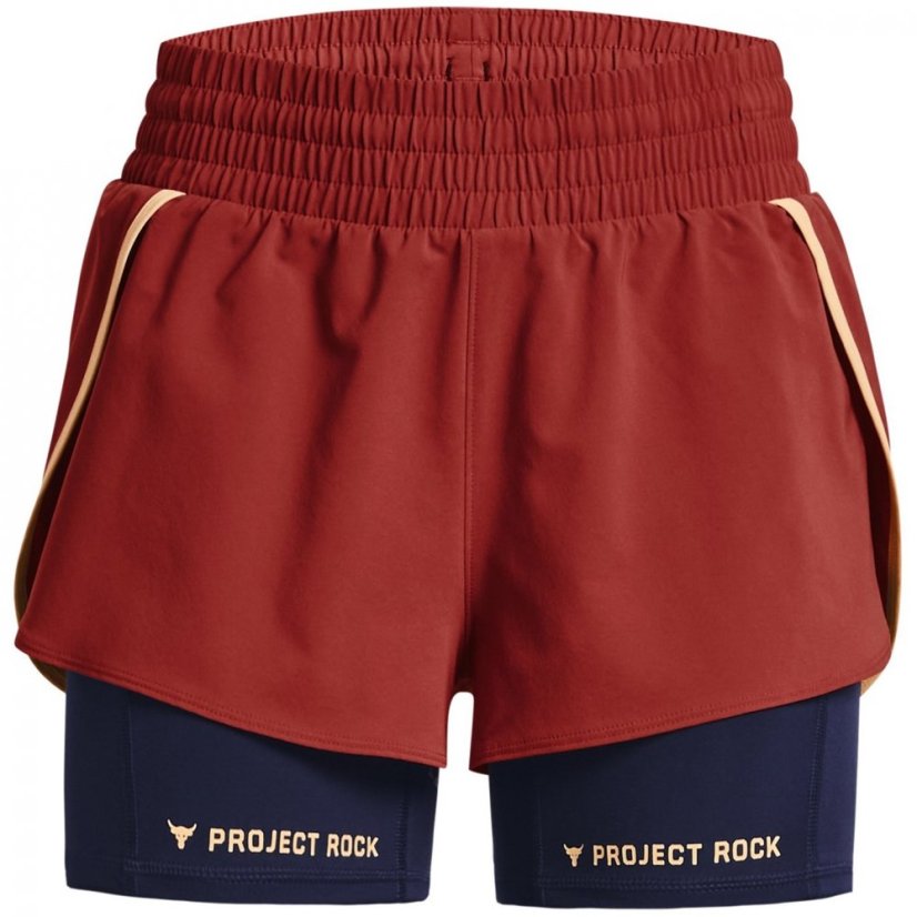 Under Armour Women's Leg Day Flex Performance Gym Shorts Red