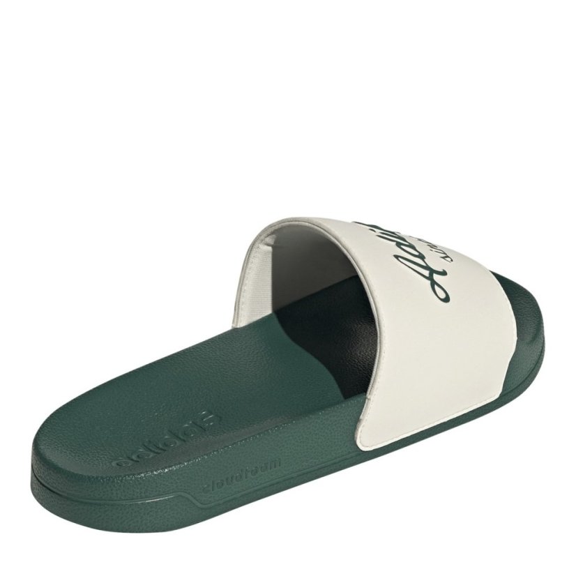 adidas Unisex Kids' Adilette Sliders White/Green