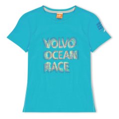 Puma (5) Vor Girls Logo Tee Juniors Blue