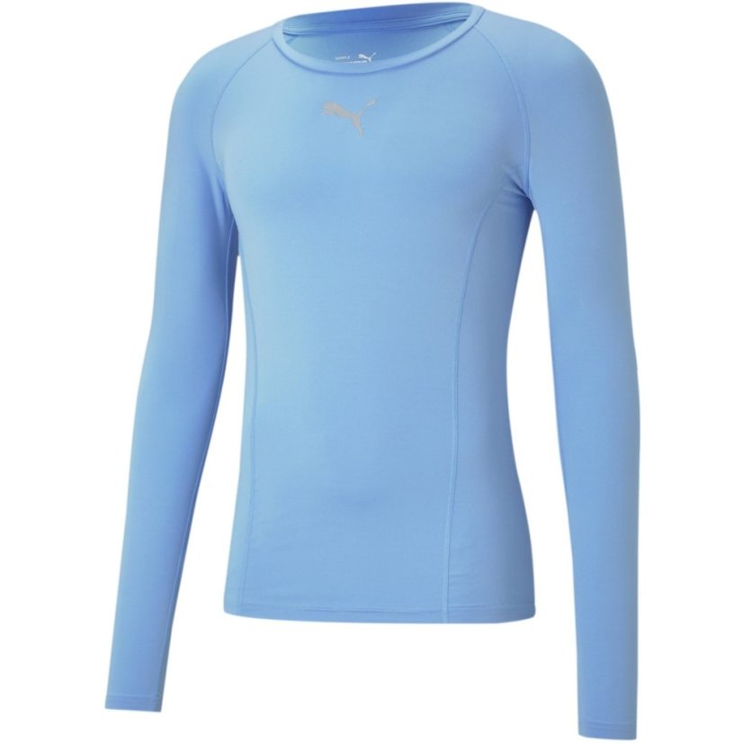 Puma Puma Liga Baselayer Tee Ls pánské tričko Team Light Blue