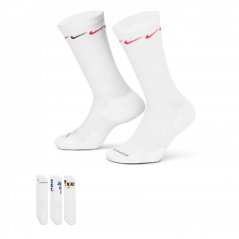 Nike Everyday Plus Cushioned Crew Socks (3 Pairs) Multi