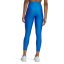 Under Armour Tech No-Slip Waistband Ankle Leggings Womens Blue Atlantis