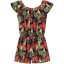 Name It Kids' Short-Sleeve Playsuit Sapphire/Tropic