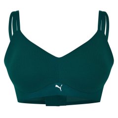 Puma Women Medium Support Active Bra Impact Sports Womens Varsity Green