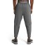 Under Armour Men's Ribbed Open Hem Fleece Joggers Grey