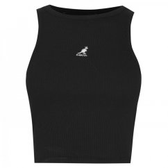 Kangol Knitted Racer Vest Ladies Black