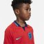 Nike England Away Shirt 2022 Juniors Red