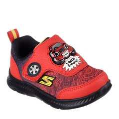 Skechers Comfy Flex 2.0-Sound Buddies Low-Top Trainers Unisex Kids Red/Black