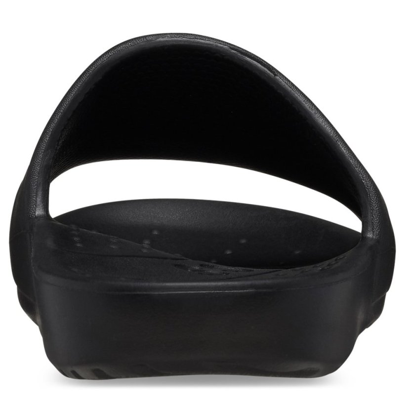 Crocs Unisex Adults Logo Sliders Black