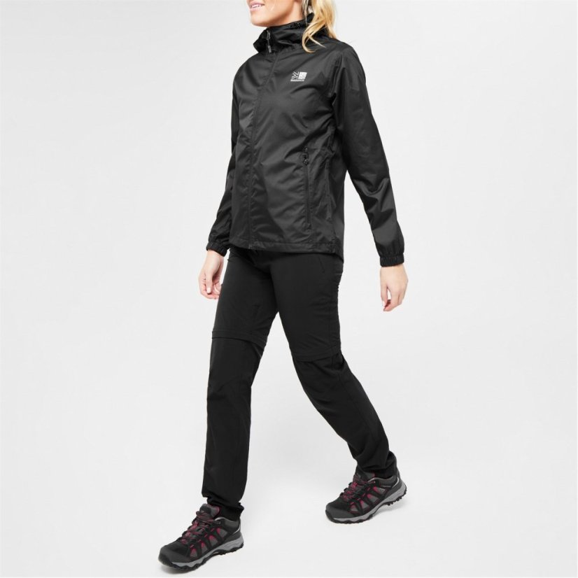 Karrimor Womens Sierra Hooded WeatherTite Waterproof Jacket Black