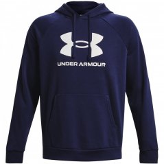 Under Armour Rival Fleece Logo HD Mdnght Navy/Wht