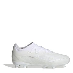 adidas X CRAZYFAST.1 Junior Firm Ground Football Boot FTWWHT/FTWWHT/F