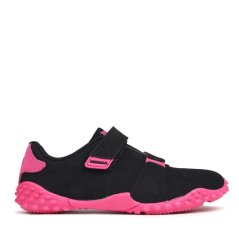 Lonsdale Fulham Trainers Child Black/Cerise
