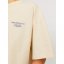 Jack and Jones Santorini Graphic Oversized T-Shirt Buttercream