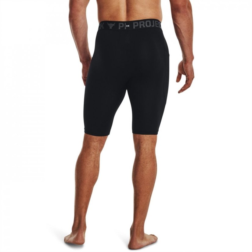 Under Armour Armour Ua Pjt Rk Armourprint Lg Sts Gym Short Mens Black/White