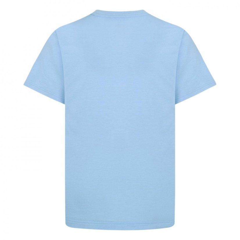 Air Jordan Longline Graphic T Shirt Junior Boys Aquarius Blue