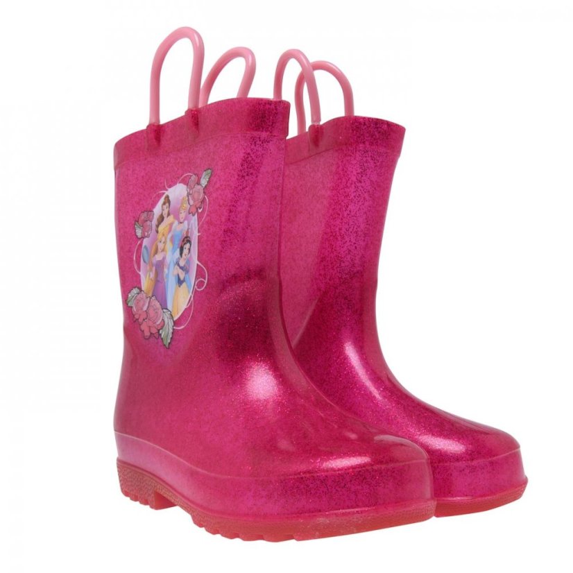 Character Light Up Wellingtons Unisex Infants Disney Princess