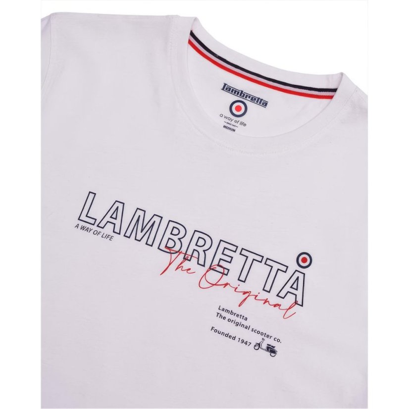 Lambretta Tee White