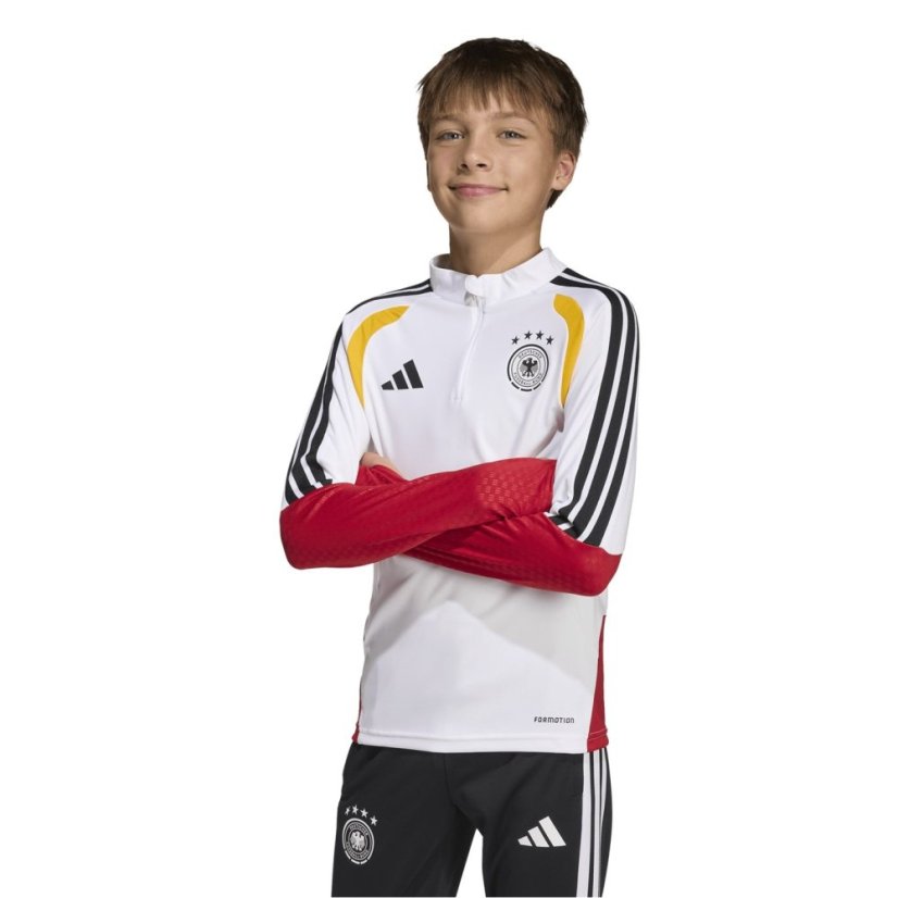adidas Germany Training Top 2026 Juniors White/Black