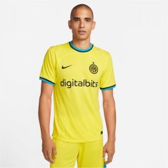Nike Inter Milan Third Shirt 2022/2023 Mens Yellow/Black
