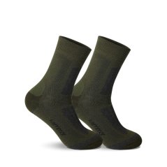 Karrimor 2 Pack Trekking Socks Juniors Khaki