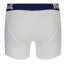 Lonsdale 2 Pack Boxer Shorts Junior White/Navy