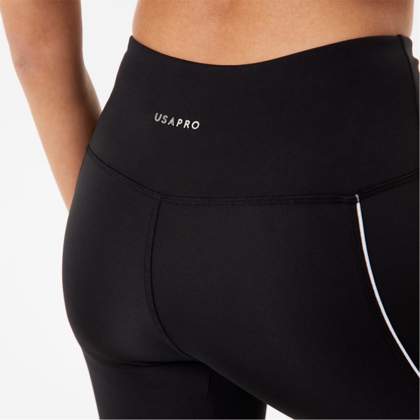 USA Pro x Sophie Habboo Piping Leggings Black