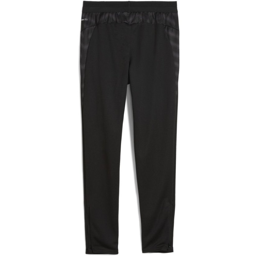 Puma Individual Cup Tracksuit Bottoms Juniors Black/Blue