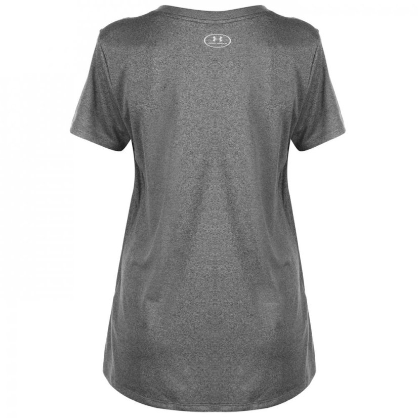 Under Armour Armour Tech™ V-Neck Short Sleeve Women's Carbon Heather