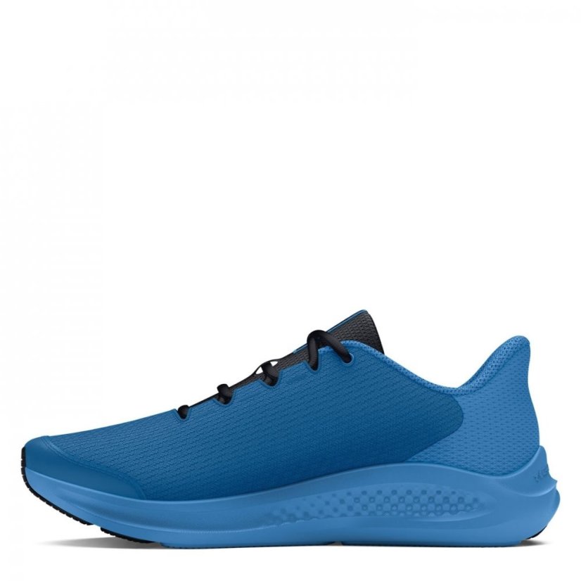 Under Armour Charged Pursuit 3 Big Logo Running Shoes Boys PhBlu/VBlue/Blk