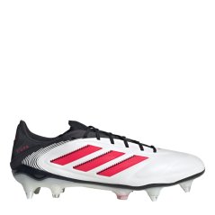 adidas Unisex Kids CopaP3Elt Soft Ground Football Boots Wht/Red/Blk