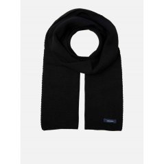 Jack and Jones DNA Cotton Scarf Mens Black