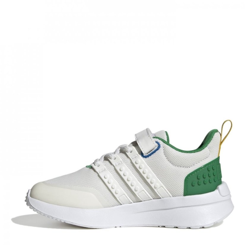 adidas x LEGO® Racer TR21 Elastic Lace and Top Strap Shoes Cwhite/Green