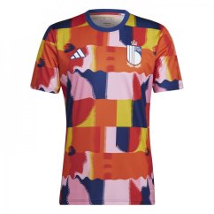 adidas Belgium Pre Match Jersey Adults Multi