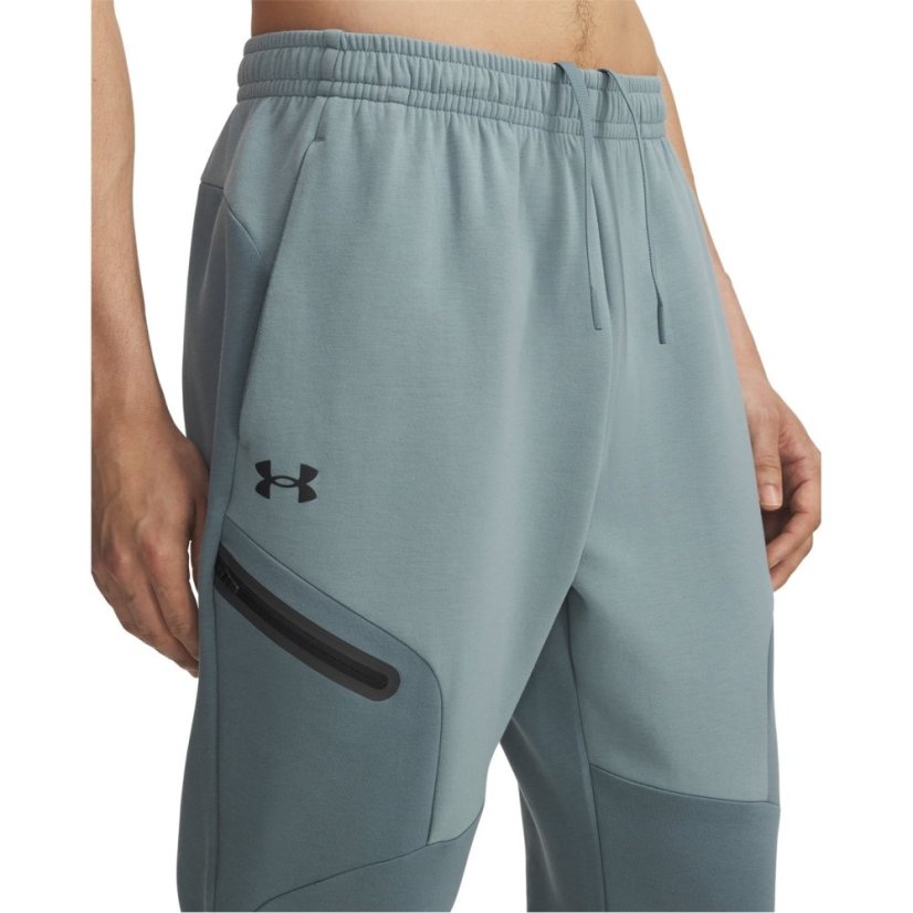 Under Armour Men's Unstoppable Closed Hem Fleece Joggers Jasper Blue