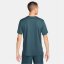 Nike DriFit Miler Running Top Mens Deep Jungle