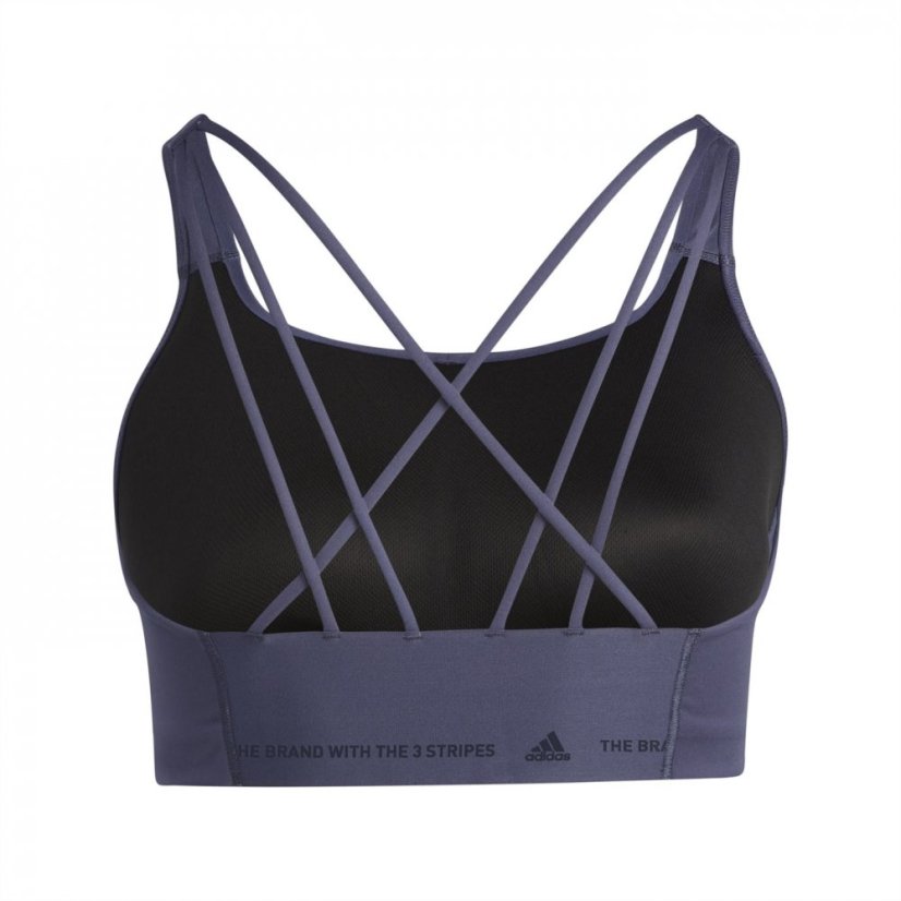 adidas Coreflow Medium-Support Bra (Plus Size) Womens Medium Impact Sports Shanav