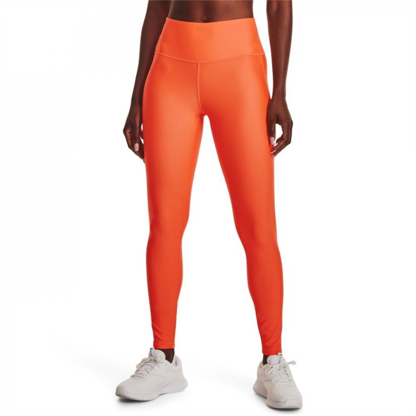 Under Armour Branded Fitness Leggings Womens Orange