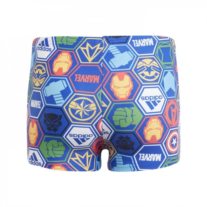 adidas X Marvel's Avengers Swim Boxers Juniors Blue/Red