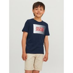 Jack and Jones Logo T-Shirt Infants Navy Blazer