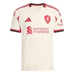 adidas Liverpool Away Shirt 2025 2026 Adults White