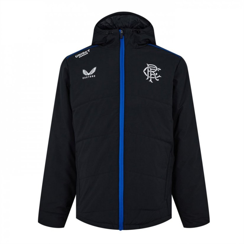 Castore Rangers Fc Training Jacket Black/Blue