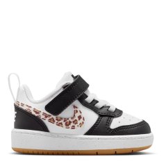 Nike Court Borough Low Recraft Shoes Infants Black/Leopard
