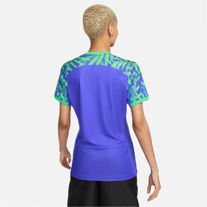 Nike Brazil Away Shirt 2023 Womens Blue