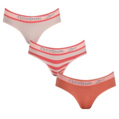 Reebok 3 Pack Bona Briefs Womens Red