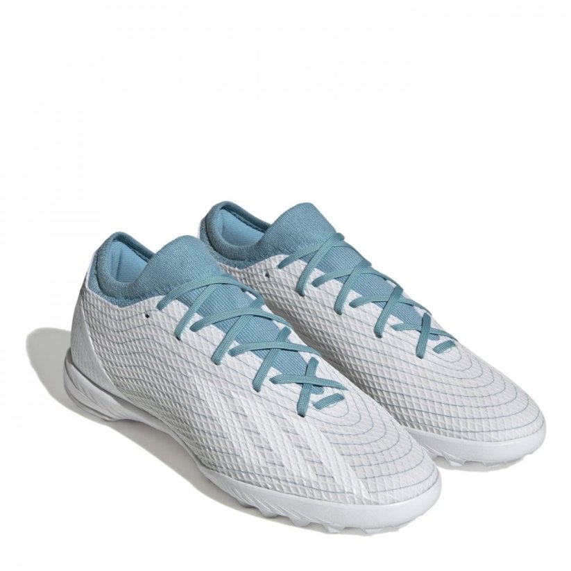 adidas X Speedportal.3 Astro Turf Football Boots White/Blue