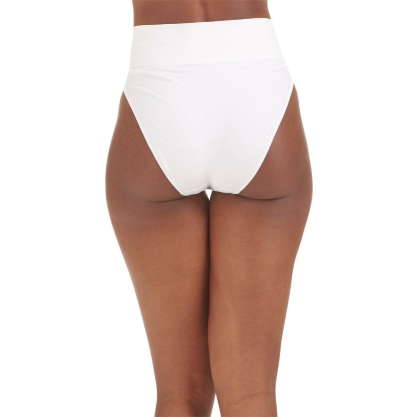 adidas Active Seamless Micro Stretch High Leg Brief White