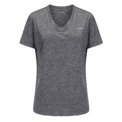 USA Pro The USA Pro Tech V Tee Ladies Charcoal