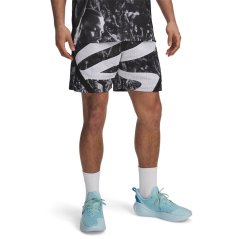 Under Armour Curry Signature Sub Basketball pánske šortky Black/White